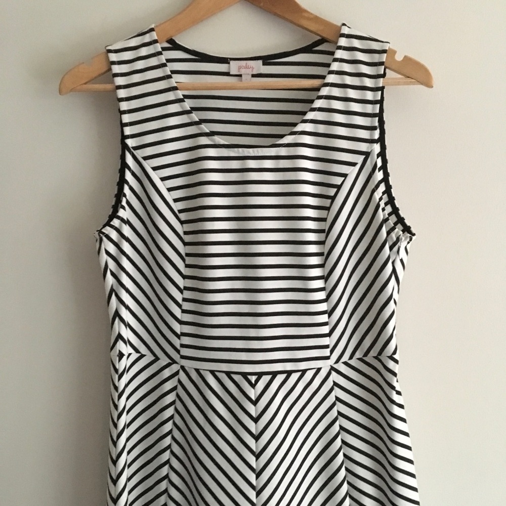 Pixley Striped A-line Stitch Fix Dress - Picture 2 of 4